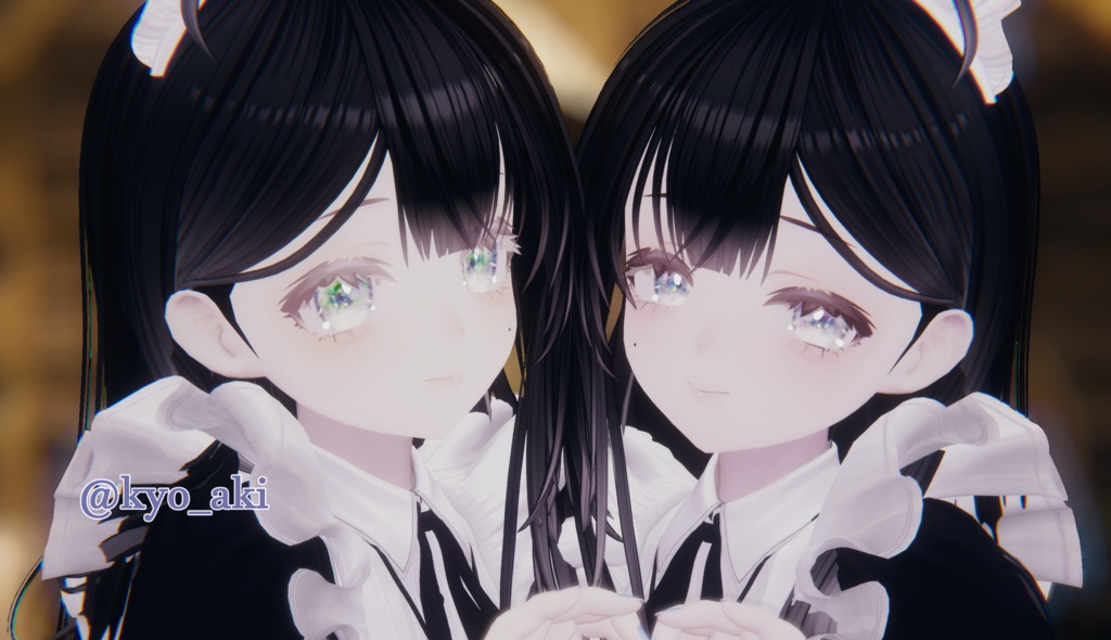 【しずくさん用テクスチャ】御耽美メイク&オパールアイ