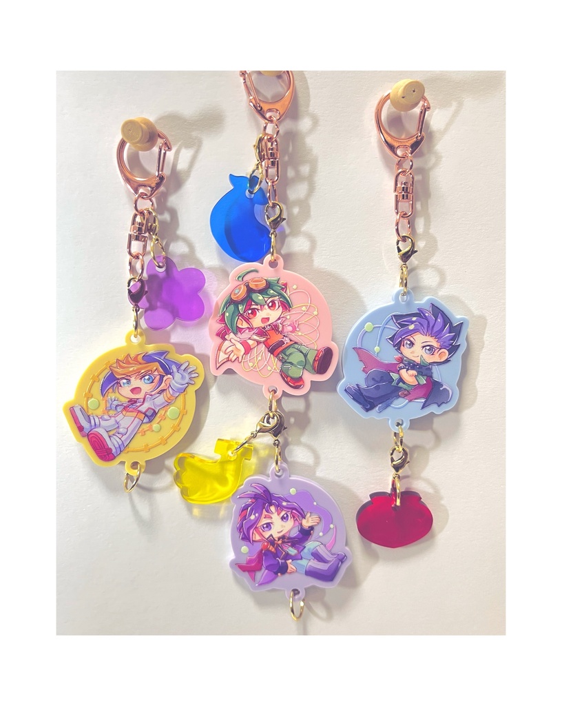 ゆゆゆゆ繋がるアクリルキーホルダー