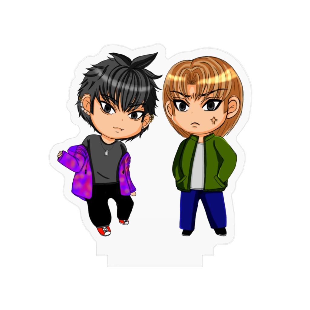 黒黙&王子アクスタ