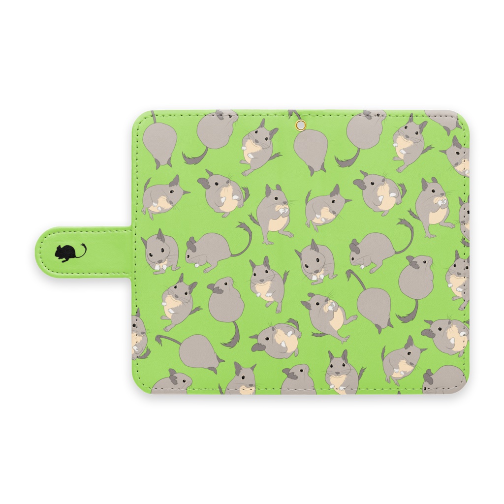 デグー柄スマホケース