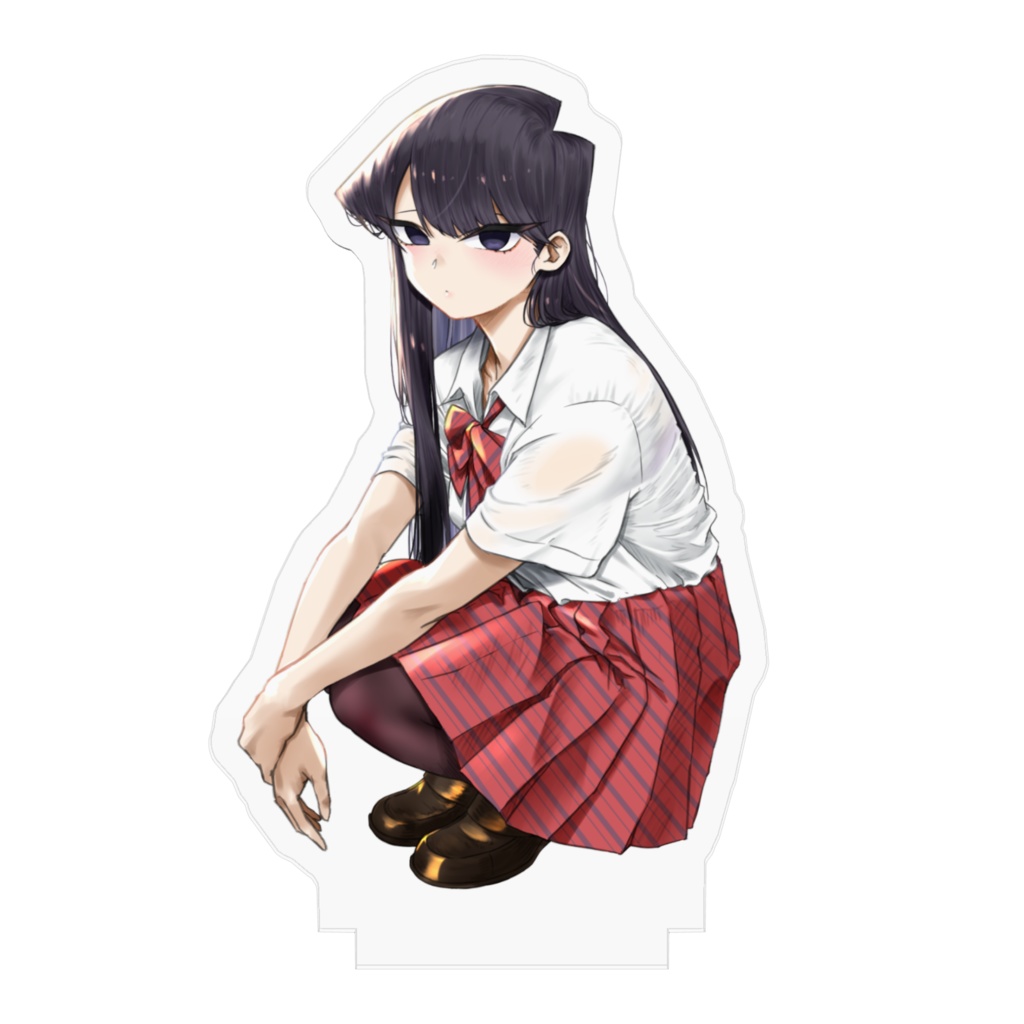 古見さんのアクリルフィギュアです。