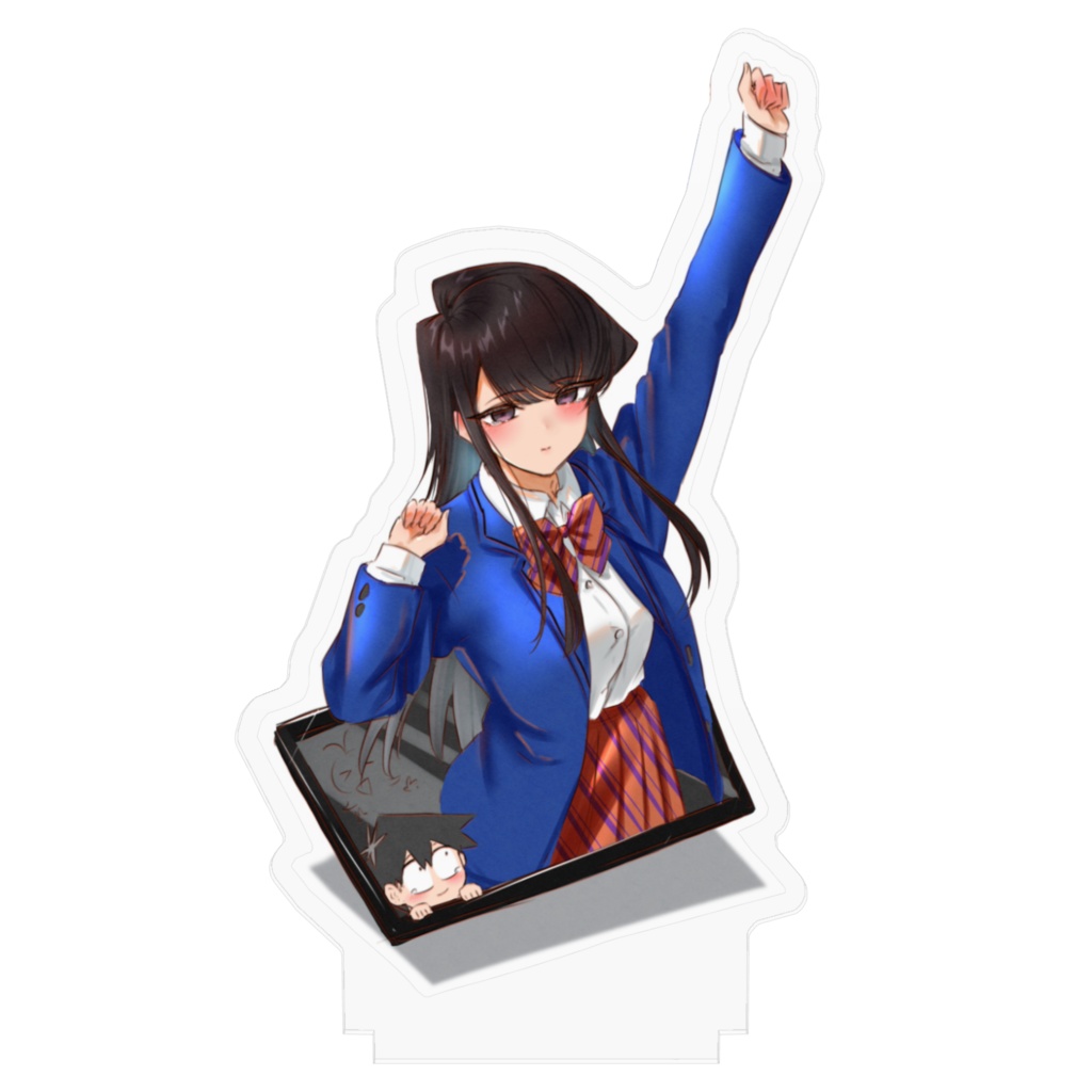 古見さんは、コミュ症です。祝TVアニメ化 -アクリルフィギュア-