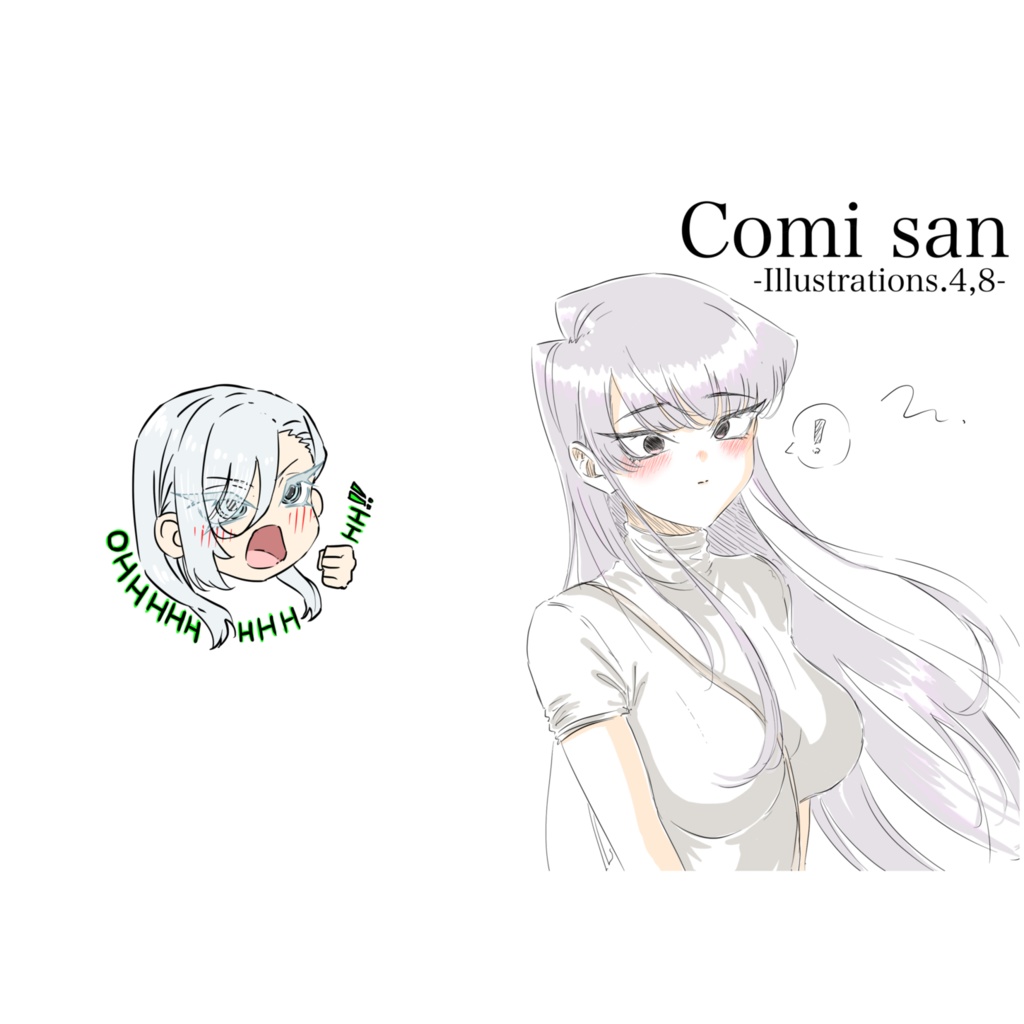 Comi san -Illustrations.4,8-
