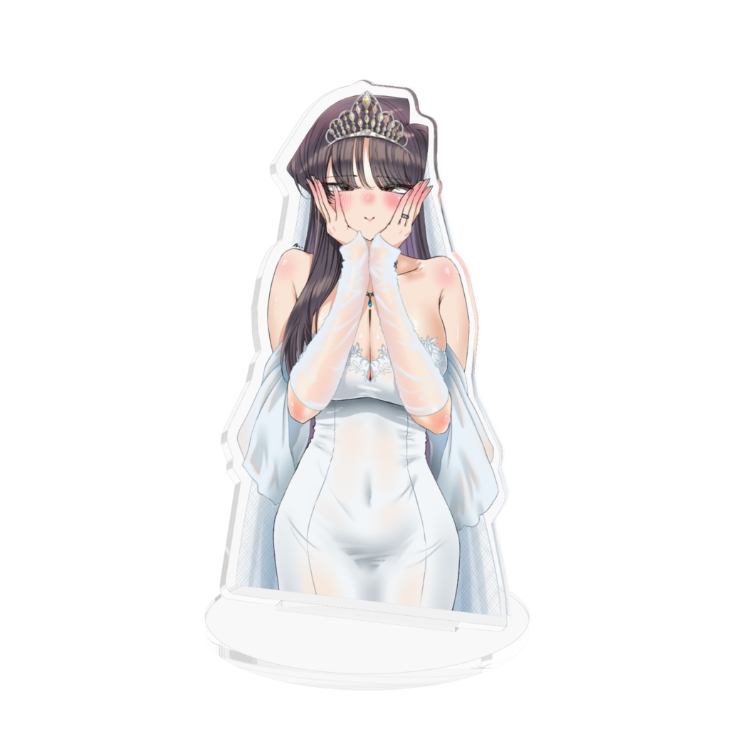 古見さん(ウェディングドレス) -アクリルフィギュア-