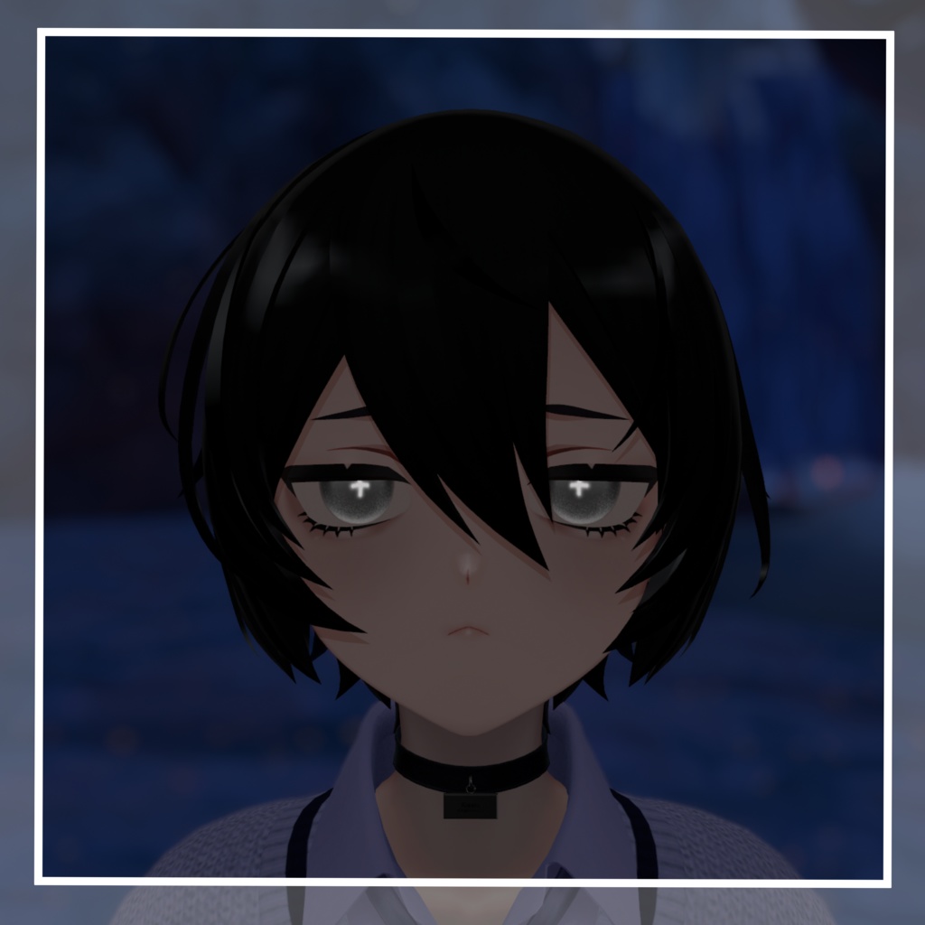 クロスアイ【くうたくん対応/liltoon対応アイテクスチャ】