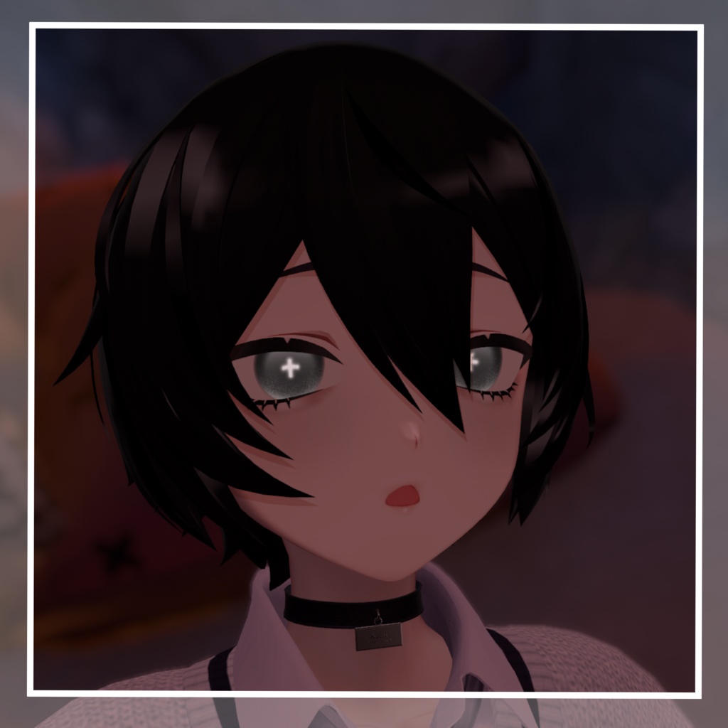 クロスアイ【くうたくん対応/liltoon対応アイテクスチャ】