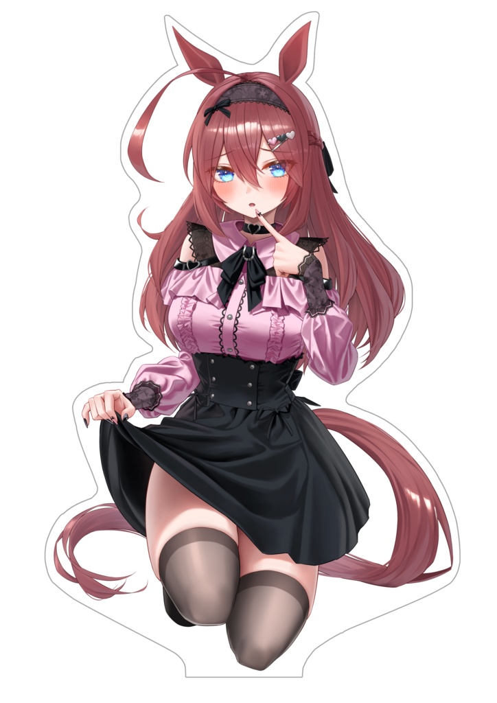 【C106】ミホノブルボン(地雷系コーデ) アクスタ