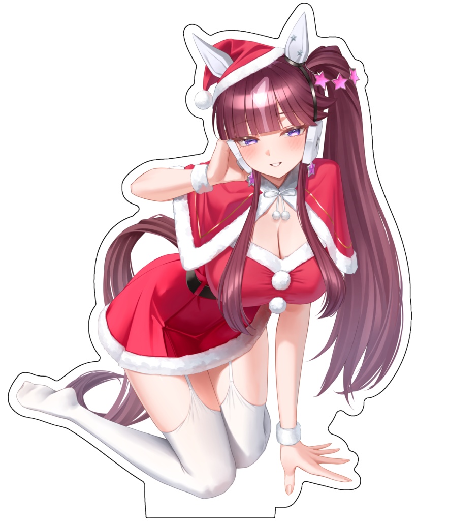 【C107】ラッキーライラック(サンタコス) アクスタ