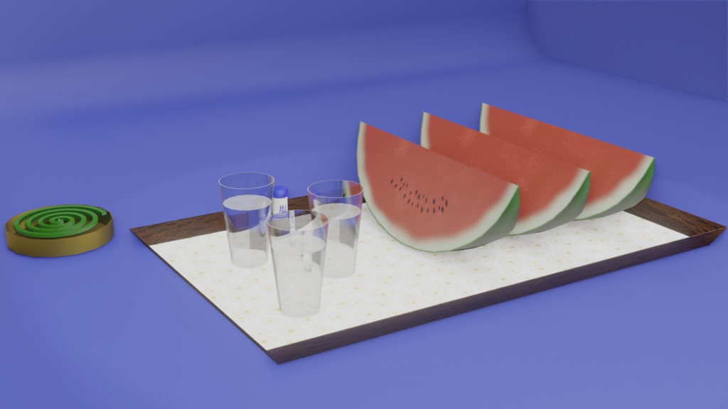 スイカセット watermelon