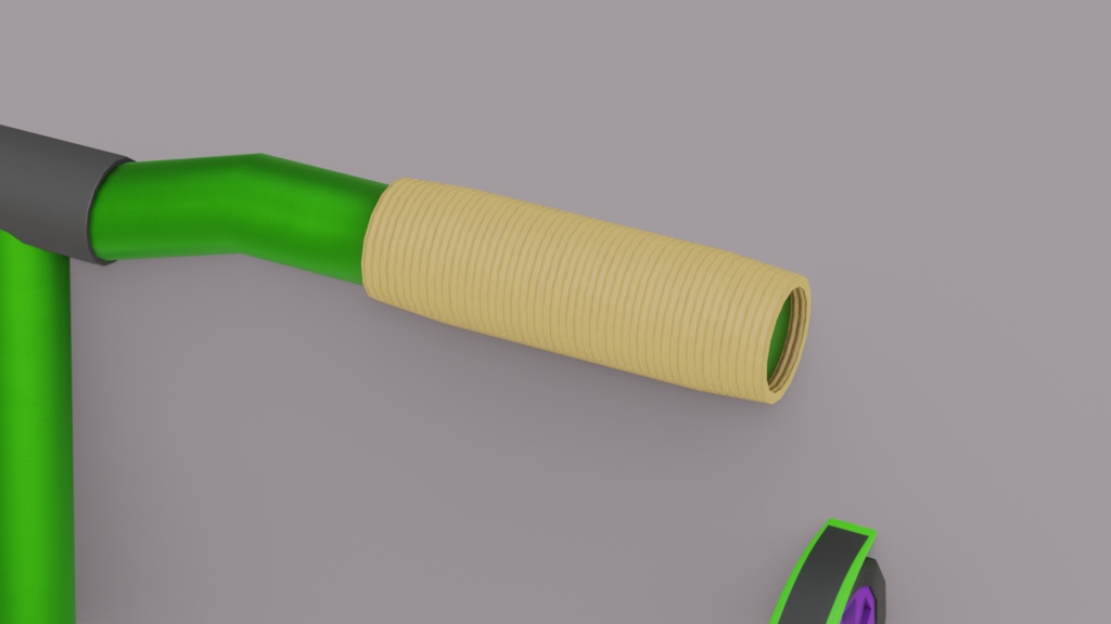 キックボード 3Dモデル