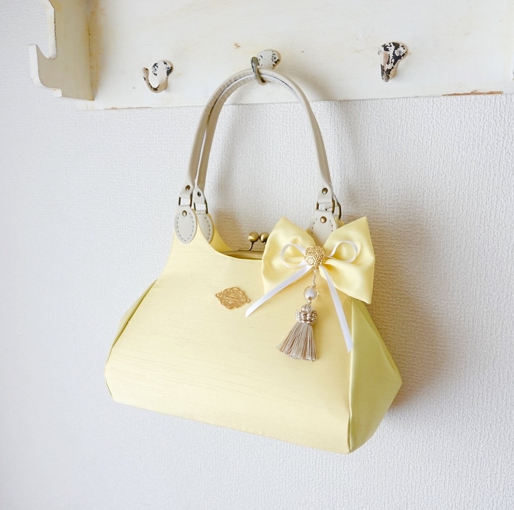 刀剣乱舞 源氏兄弟 髭切イメージ あおりがま口バッグ はるにえ 桜 Booth