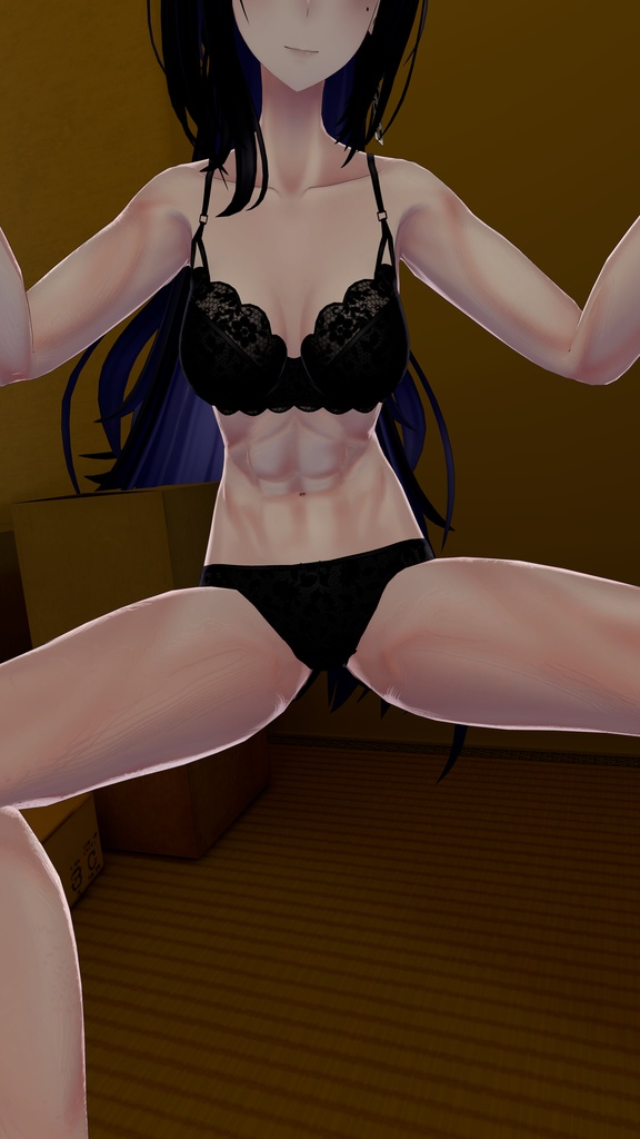 【無料】ラシューシャ用腹筋&その他筋肉テクスチャ