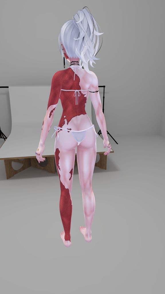 【無料】ラシューシャ用やけど跡テクスチャ