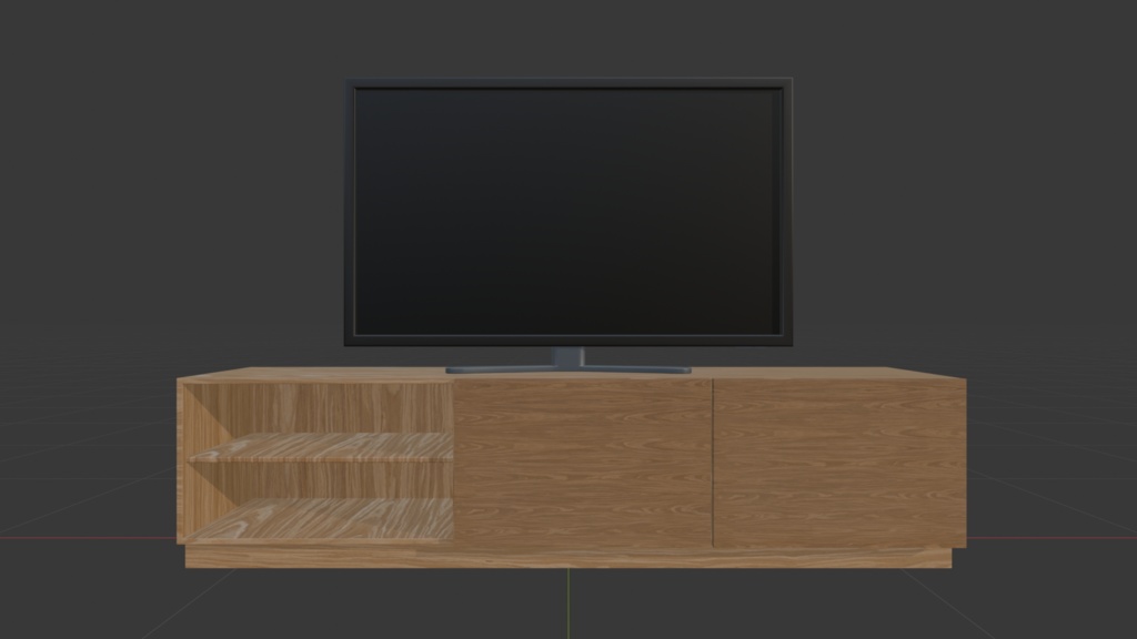 【Free DL可】テレビセット