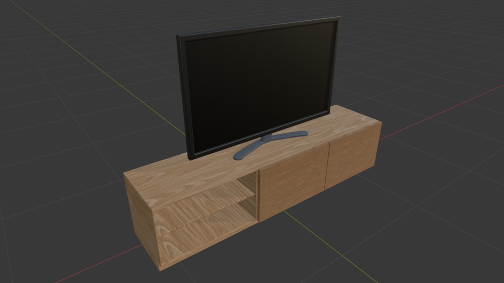 【Free DL可】テレビセット