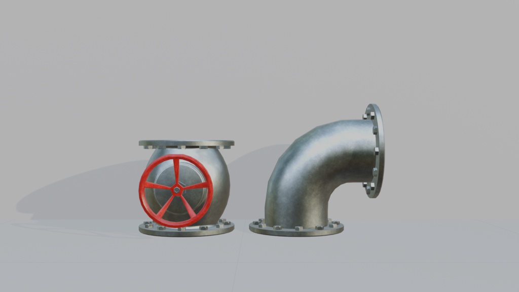 ボイラー室用パイプセット