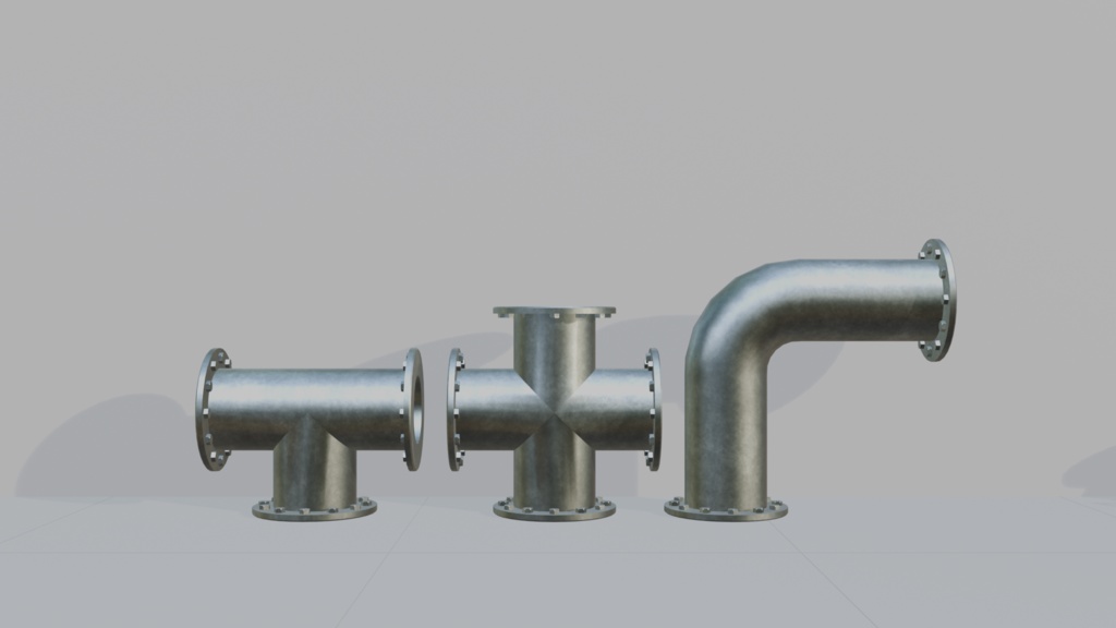 ボイラー室用パイプセット