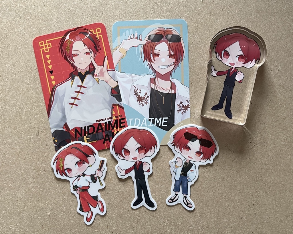 【atnrオンリー2】クリアダイカットシール