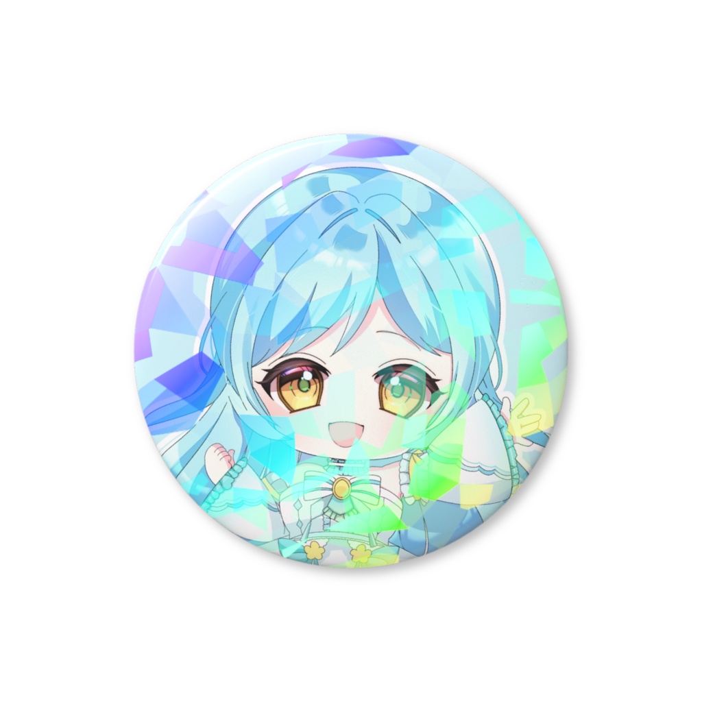 甘空ライム-ホログラム缶バッジ3種-