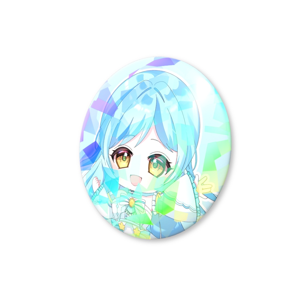 甘空ライム-ホログラム缶バッジ3種-