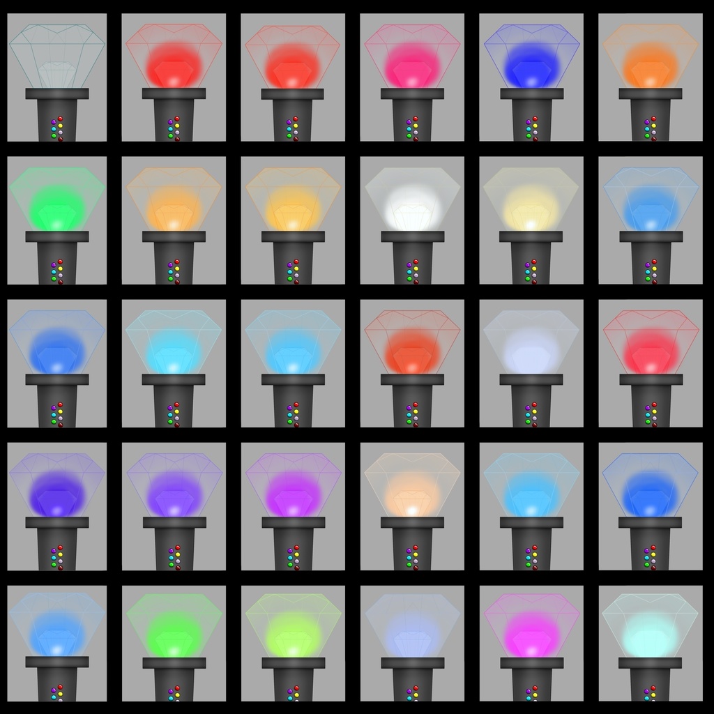 ツイステ ペンライト素材