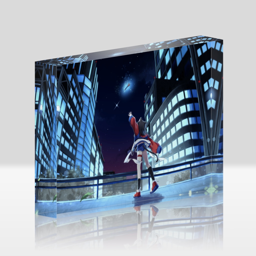 カフィーのイメージアクリルブロック