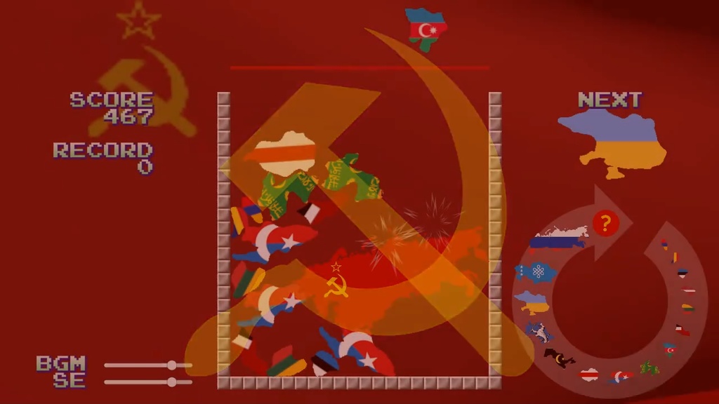 ソ連ゲーム（スイカ系） Unityプロジェクト（ソースコードと素材入り）