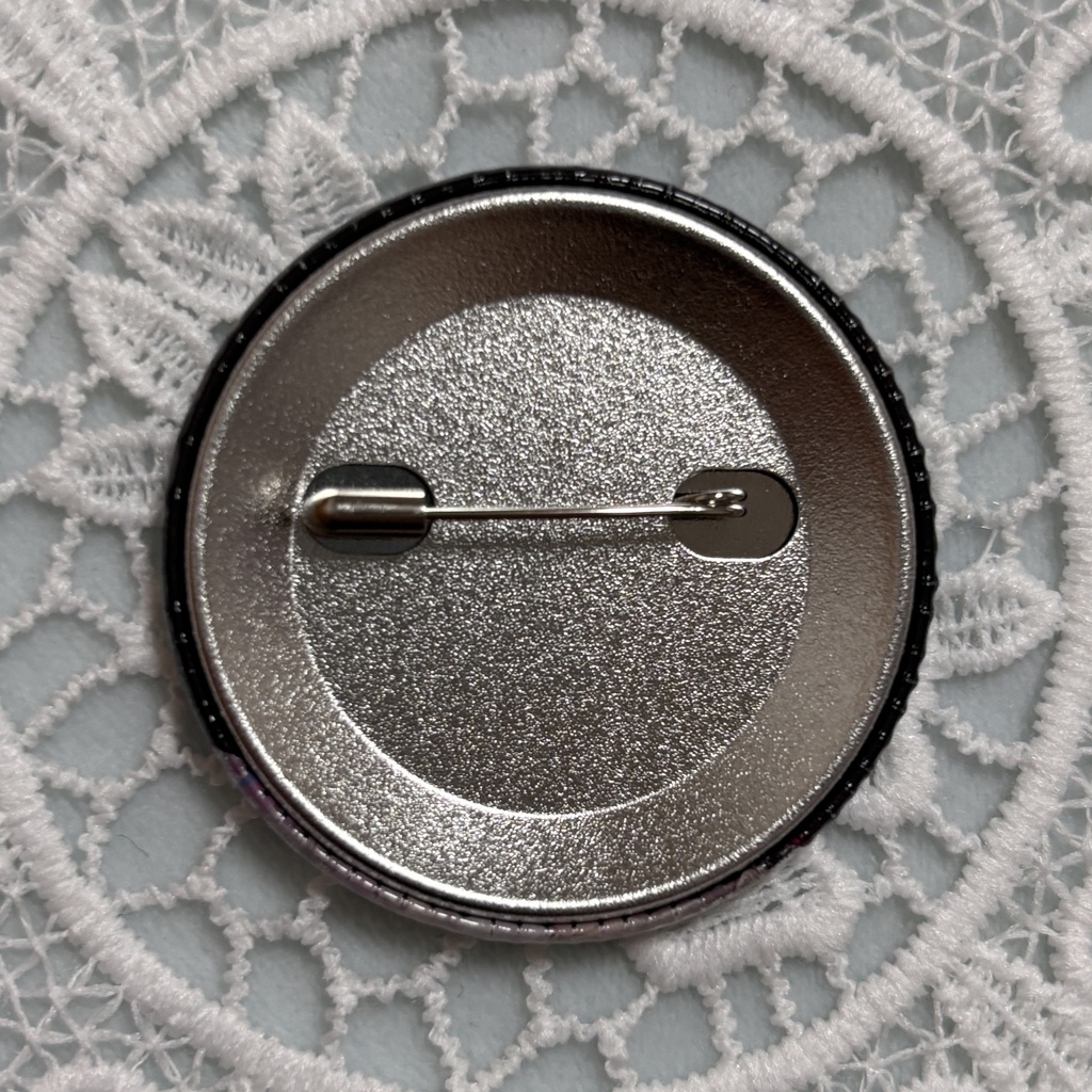 グリッター缶バッジ【全6種】