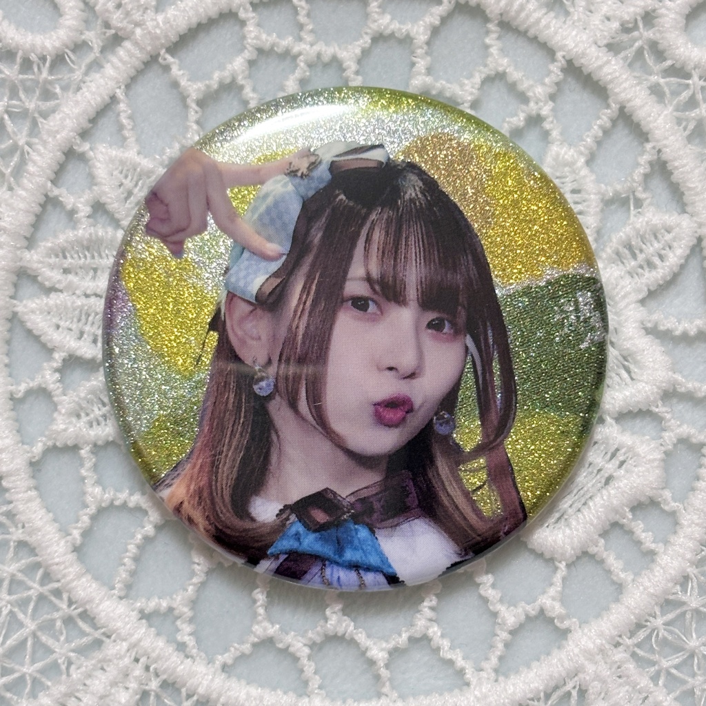 グリッター缶バッジ【全6種】