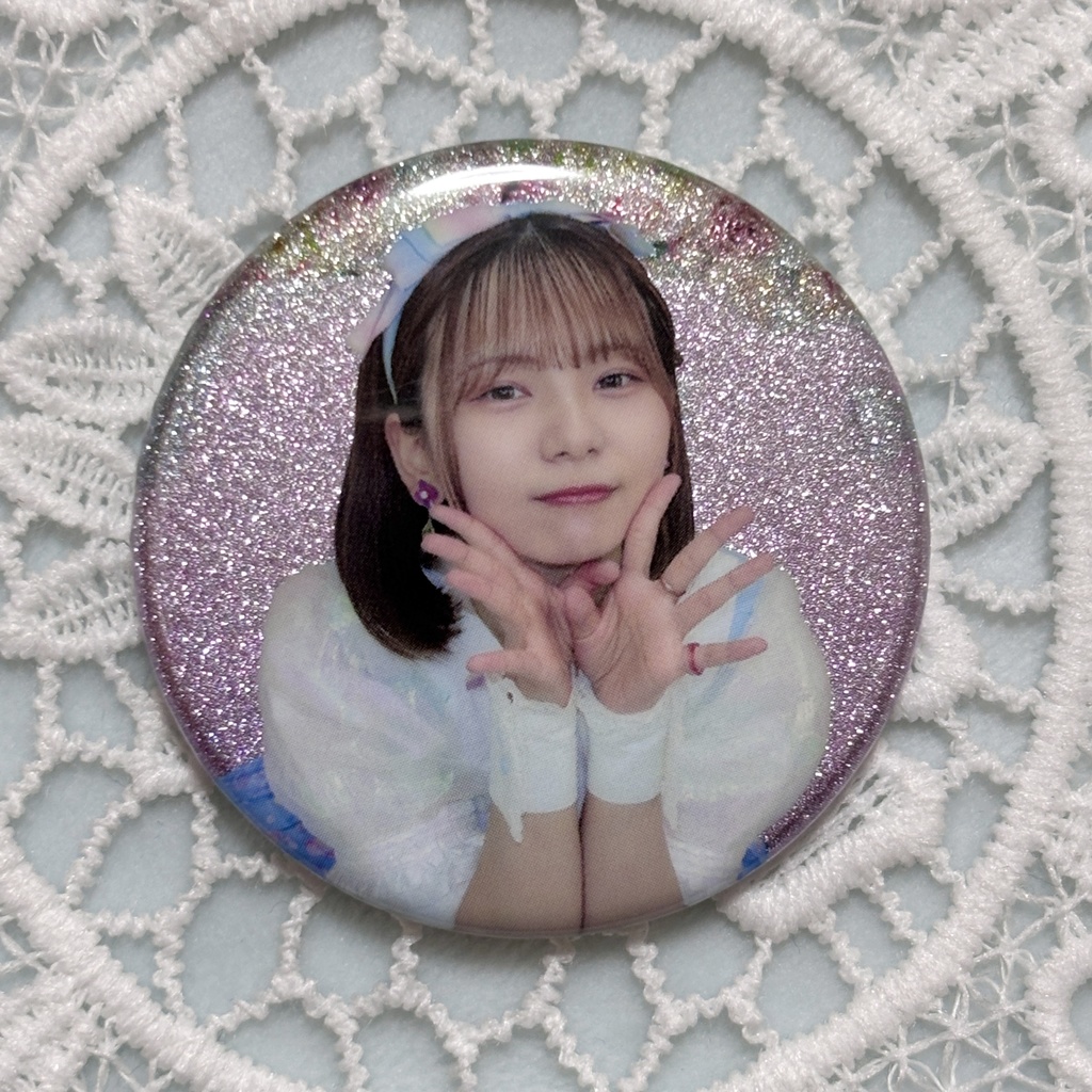 グリッター缶バッジ【全6種】