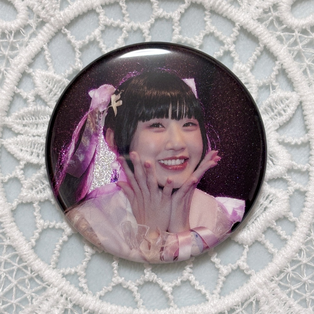 グリッター缶バッジ【全6種】