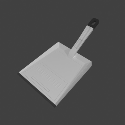 3CGモデル【お掃除セット】<箒・バケツ・塵取り・モップ・掃除機>