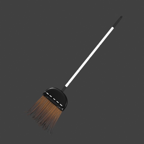 3CGモデル【お掃除セット】<箒・バケツ・塵取り・モップ・掃除機>