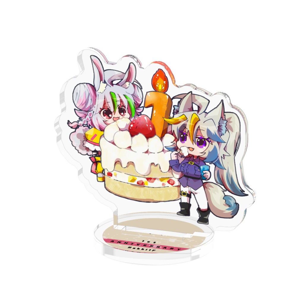 一周年アクリルフィギュア