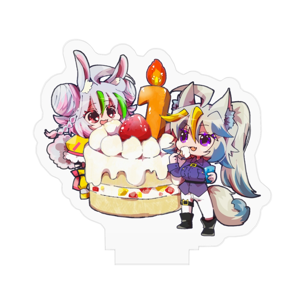 一周年アクリルフィギュア