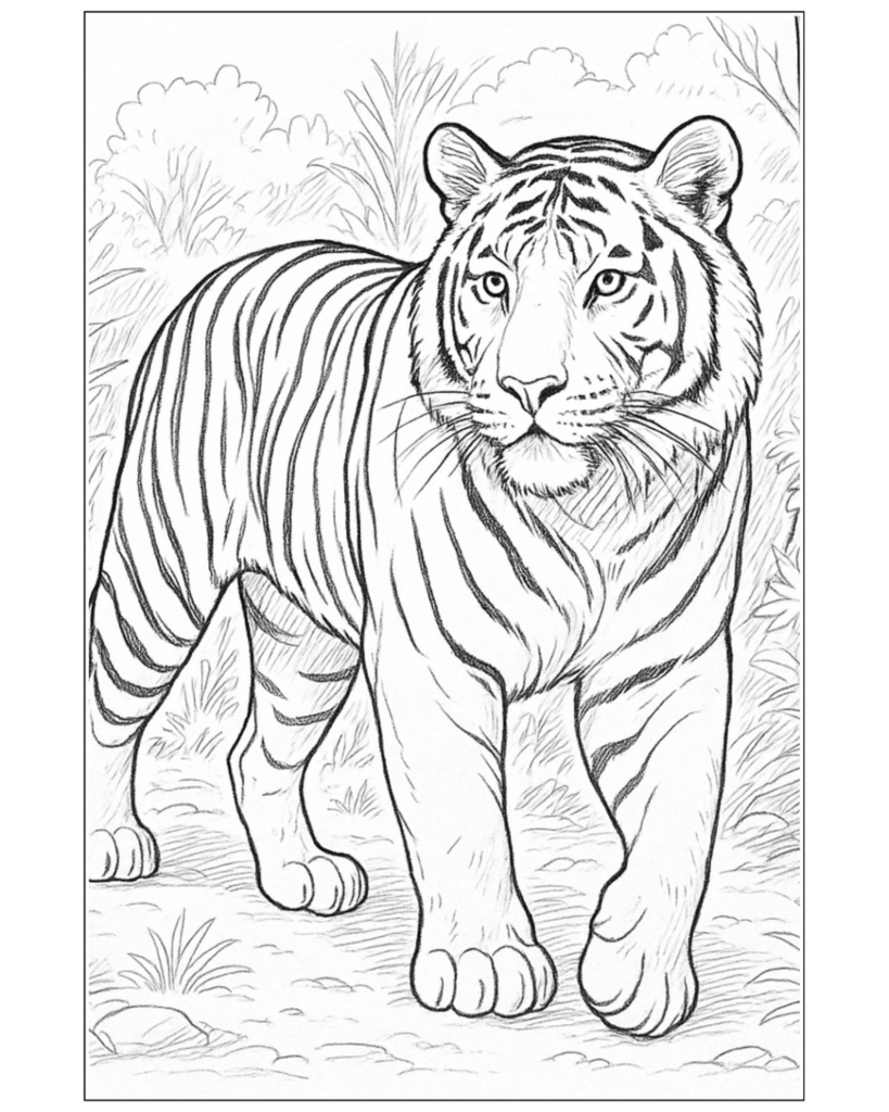 リアルな動物塗り絵 vol.1