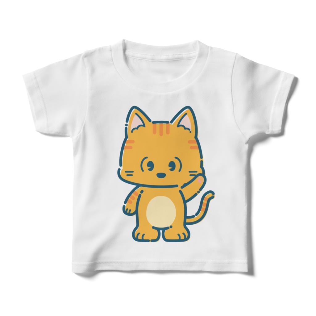 ねこサンチーム キッズTシャツ【いぬねこサンチーム】