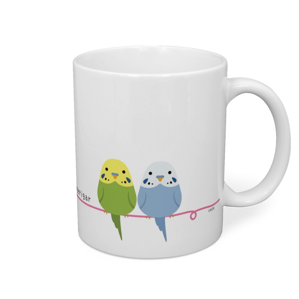 【全2種】鳥さんマグカップ