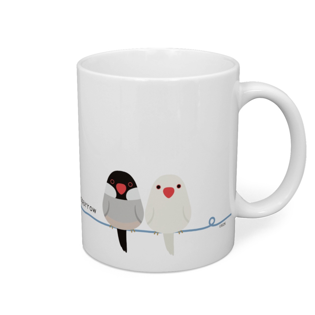 【全2種】鳥さんマグカップ