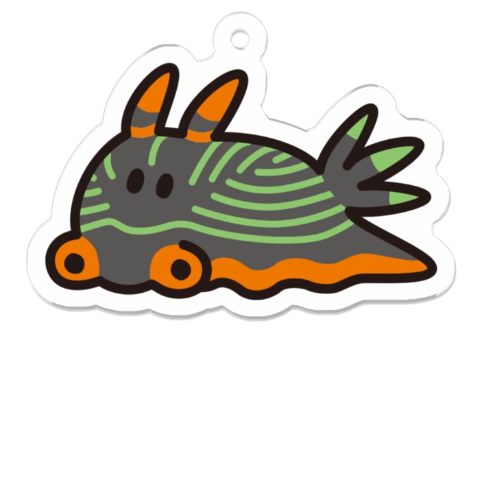 【全10種】うみうしアクリルキーホルダー vol.04【どれかな?うみうしる】