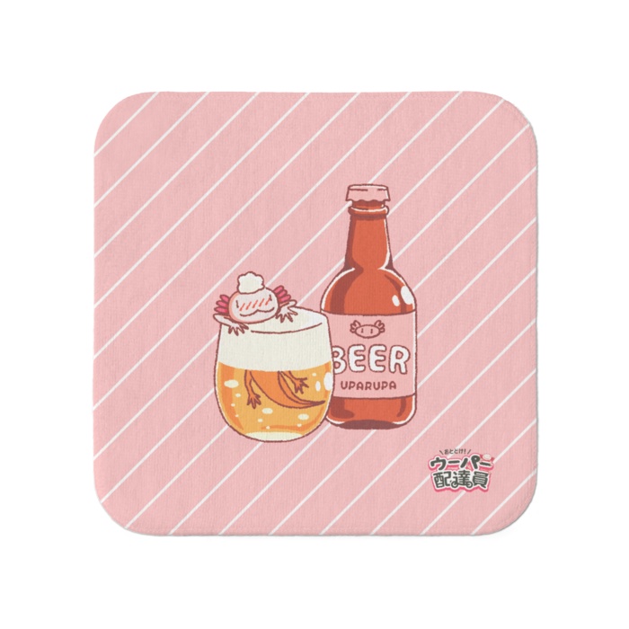 【全5種】ハンカチタオル【おとどけ!ウーパー配達員】