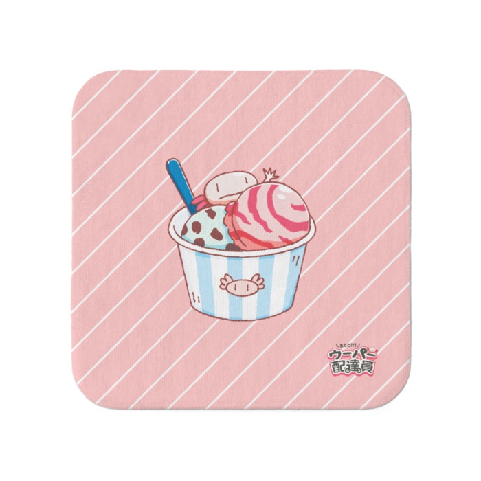 【全5種】ハンカチタオル【おとどけ!ウーパー配達員】