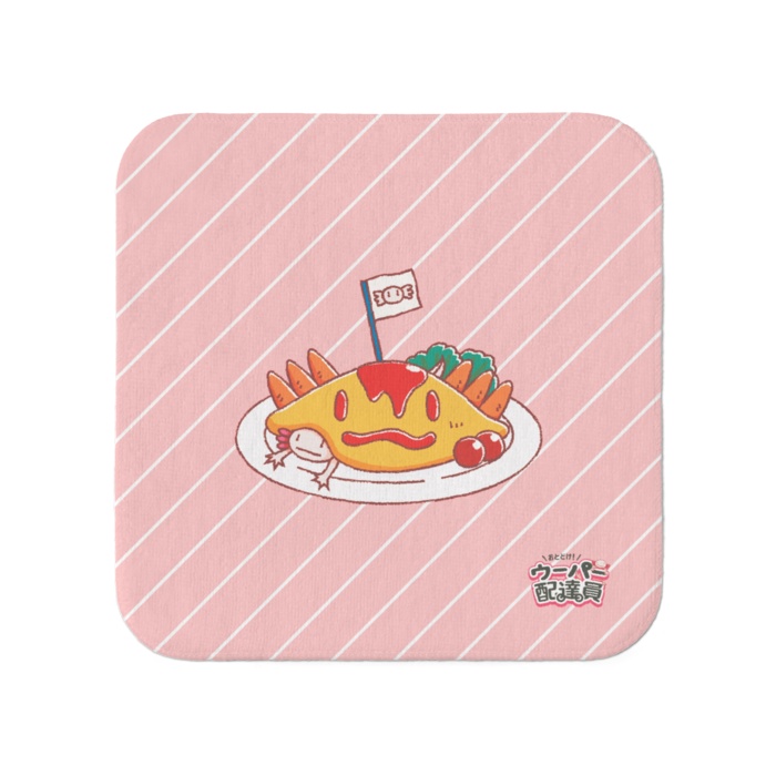 【全5種】ハンカチタオル【おとどけ!ウーパー配達員】