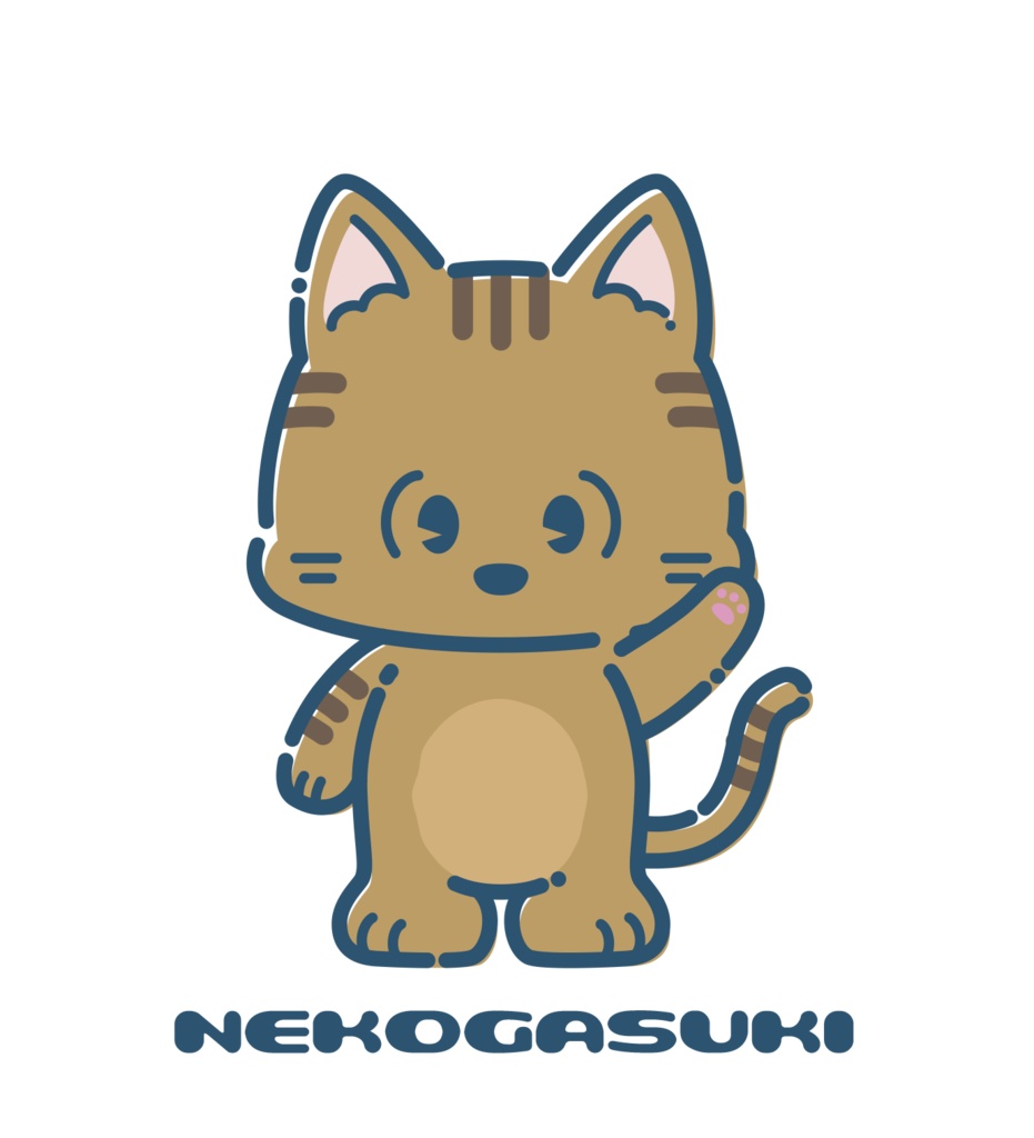 【全5種】NEKOGASUKI Tシャツ
