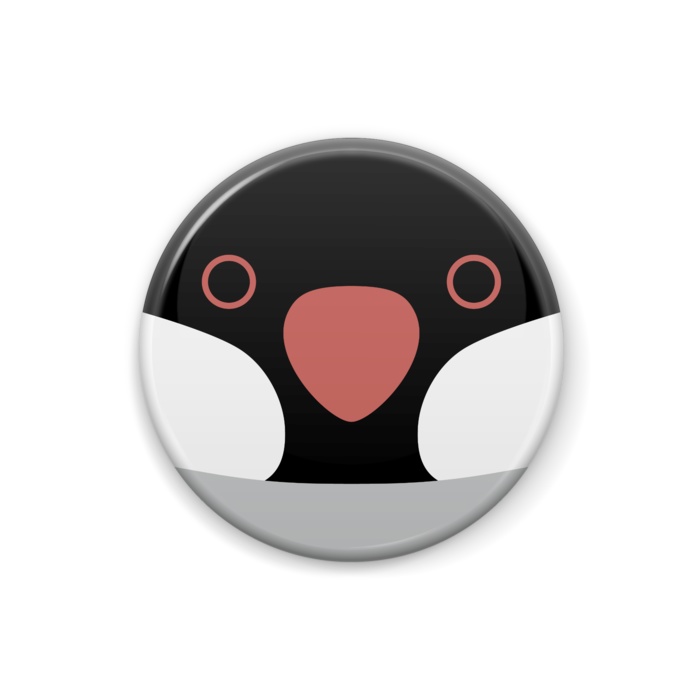 【全6種】鳥さん缶バッジ