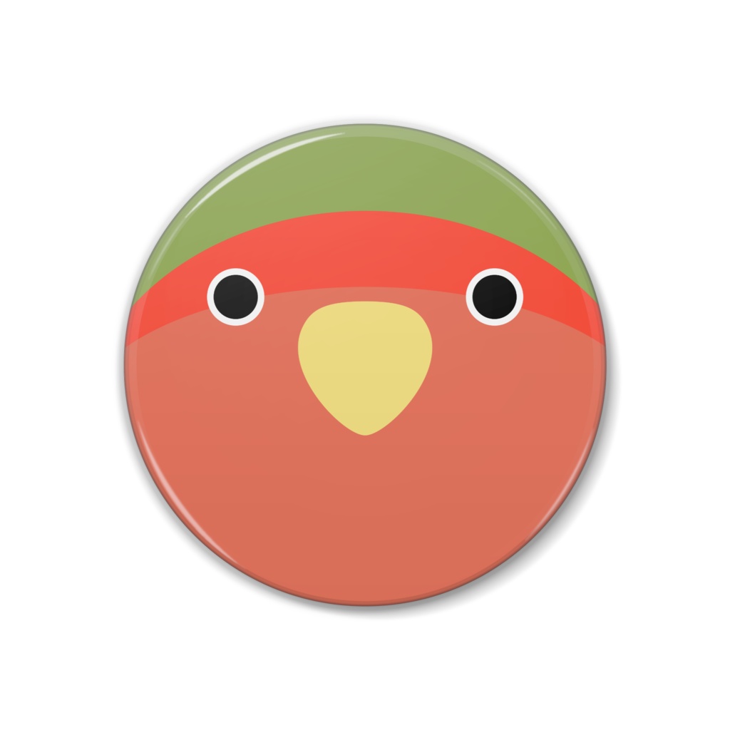 【全6種】鳥さん缶バッジ