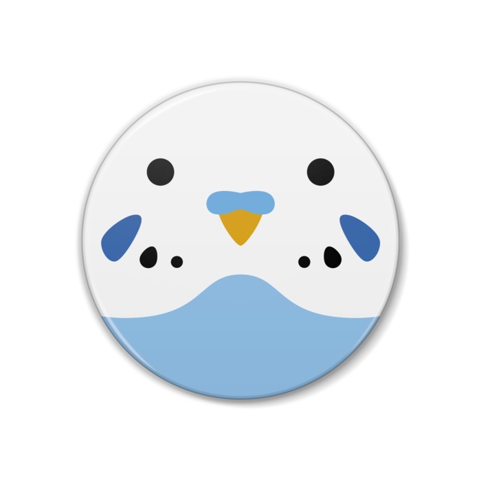 【全6種】鳥さん缶バッジ