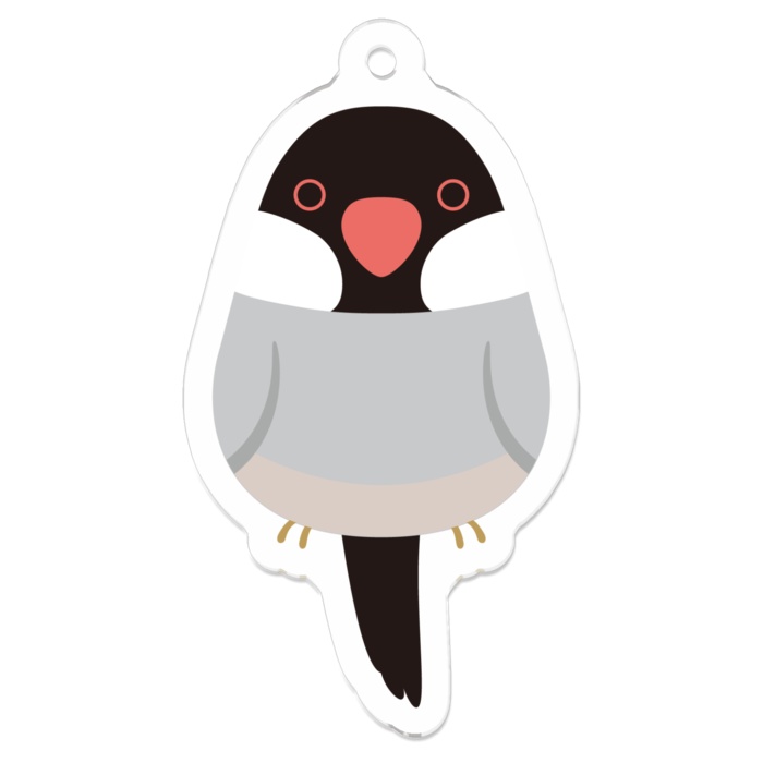 【全6種】鳥さんアクリルキーホルダー