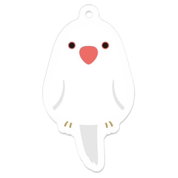 【全6種】鳥さんアクリルキーホルダー