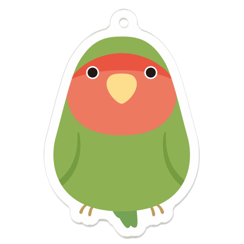 【全6種】鳥さんアクリルキーホルダー